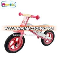 High Quality Children Wooden Balance Bicycle, Kids Wooden Bike Frame AT11323